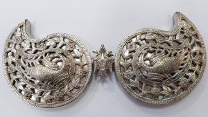 Сребърна ажурна пафта