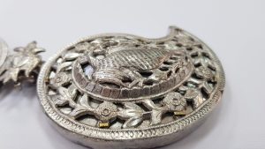 Сребърна ажурна пафта