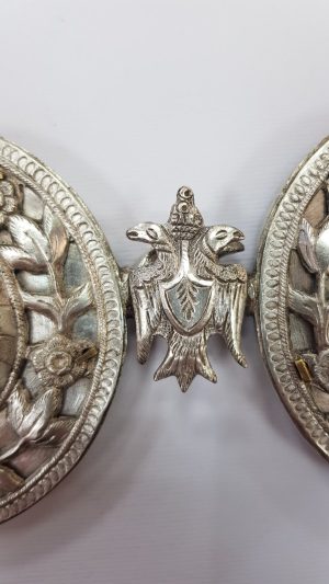 Сребърна ажурна пафта