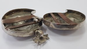 Сребърна ажурна пафта