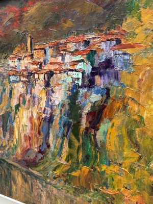 Изглед от Велико Търново и река Янтра