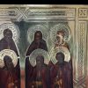 Много рядка руска царска икона в стил „Модерн“, сребро 84 проба
